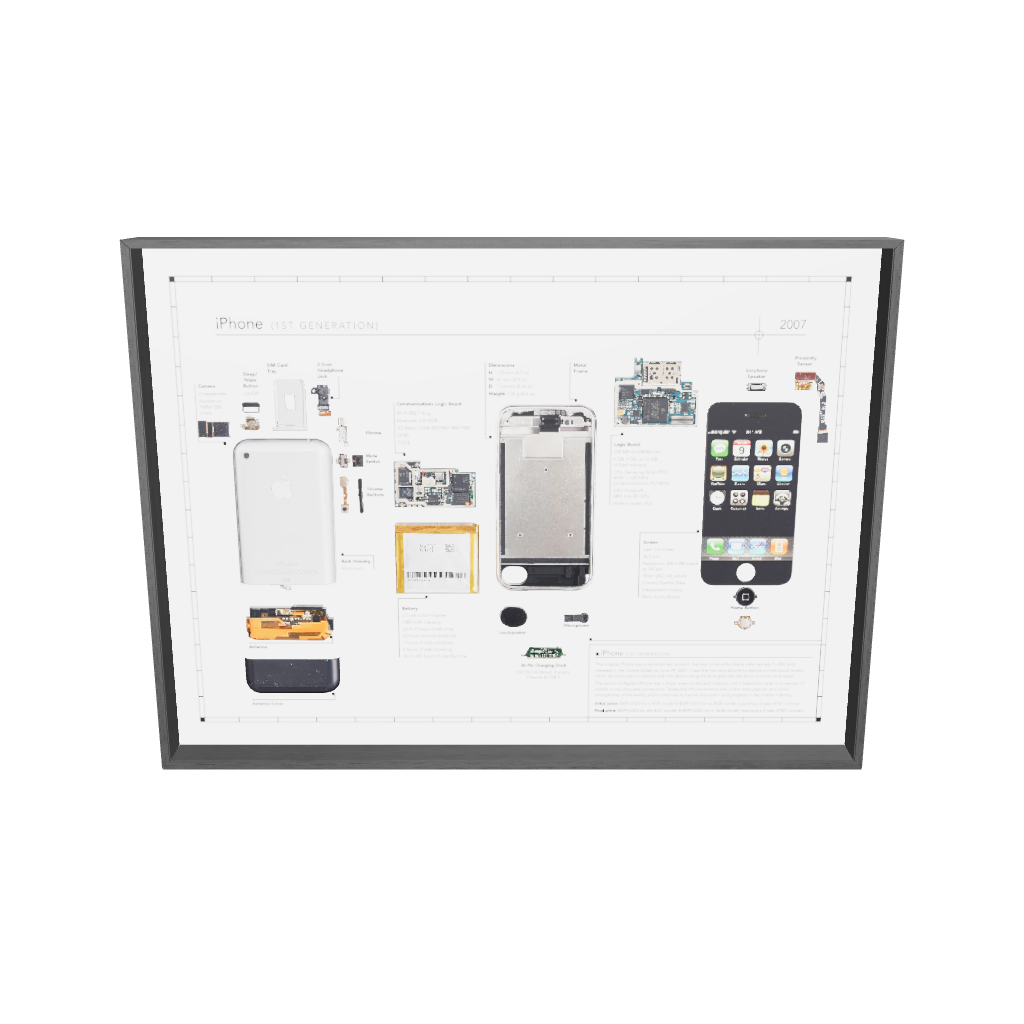 Collectible 2G iPhone Frame | Collectible iPhone Frames